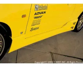 C-West PFRP Side Skirt Nissan Skyline 2Door 1999-2002