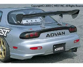 C-West PFRP Type2 Rear Bumper Mazda RX-7 1991-2003