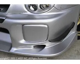 C-West FRP Duct Covers for Front Bumper Subaru Impreza 2000-2004
