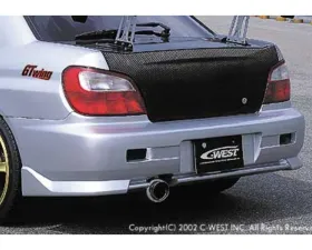 C-West PFRP Rear Bumper Subaru Impreza 2000-2004