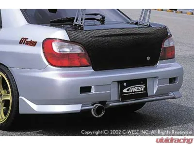 C-West PFRP Rear Bumper Subaru Impreza 2000-2004 - CWT-CGD01A-RBPF