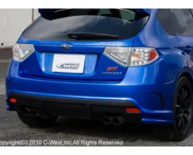 C-West FRP Rear Bumper Subaru Impreza 2007-2010