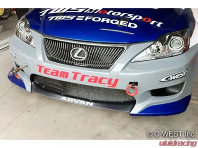 C-West PFRP Front Bumper Lexus IS 2005-2008 - CWT-CGS01AFBPF