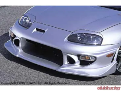 C-West PFRP Front Bumper Toyota Supra 1993-2002 - CWT-CJZA01B-FBPF