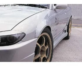C-West FRP Over Fender Kit Front | Rear Nissan S15 1999-2002