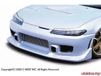 C-West PFRP N1 Ver.2 Front Bumper Nissan S15 1999-2002 - CWT-CS1502A-FBPF