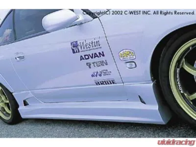 C-West PFRP Ver.2 Side Skirt Nissan S15 1999-2002 - CWT-CS1502A-SSPF