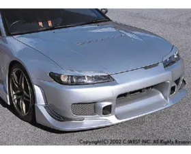 C-West FRP Type GT Front Bumper Nissan S15 1999-2002