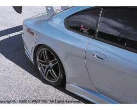 C-West FRP Type GT Rear Fender Nissan S15 1999-2002