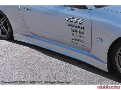 C-West FRP Type GT Side Skirt Nissan S15 1999-2002 - CWT-CS15GTA-SSFR