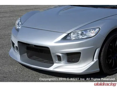 C-West PFRP Front Bumper Mazda RX-8 2008-2012 - CWT-CSE301B-FBPF