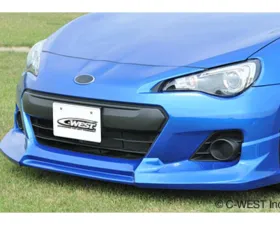 C-West CF/FRP Front Half Spoiler Subaru BRZ 2012