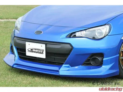 C-West CF/FRP Front Half Spoiler Subaru BRZ 2012 - CWT-CZC601A-FHSHC