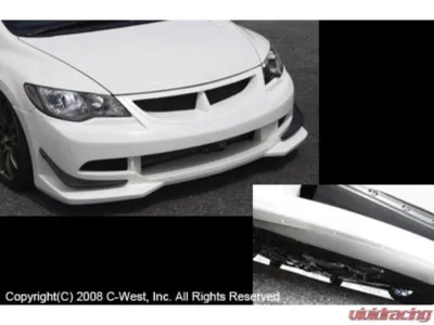 C-West PFRP N1 Front Bumper Honda Civic 2007-2010 - CWT-CZF201A-FBPF
