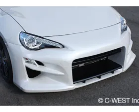 C-West PFRP Front Bumper, No Fog Hole Toyota GT86 2012-2016