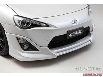 C-West ABS Front Half Spoiler, Galaxy Blue Silica (E8H) Toyota GT86 2012-2016 - CWT-CZN601AFHBLAB