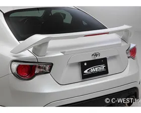 C-West ABS Rear Wing, Crystal Black Silica (D4S) Toyota GT86 2012-2021