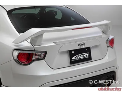 C-West ABS Rear Wing, Crystal Black Silica (D4S) Toyota GT86 2012-2021 - CWT-CZN601ARSBKAB
