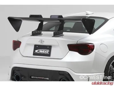 C-West CFRP GT-Wing, Swan Neck Toyota GT86 2012-2021 - CWT-GTWSN1420ZN6