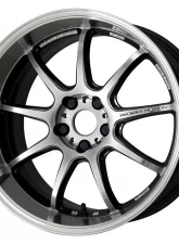 Work Wheels Emotion D9R Wheel 18x10.5 5x114.3 +15mm GT Silver Rim Cut                                     - WD9R-18105-15-GTSRC - Image 5