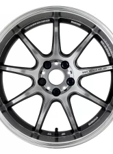 Work Wheels Emotion D9R Wheel 18x10.5 5x114.3 +15mm GT Silver Rim Cut                                     - WD9R-18105-15-GTSRC - Image 2