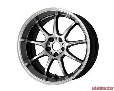 Work Emotion D9R Wheel 19x9.5 Inch 5x114.3 +38mm GT Silver Rim Cut - WD9R199538YSRC