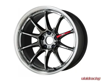 Work Wheels Emotion ZR10 Wheel 19x9.5 5x112 23mm Glim Black Diamond Rim Cut - WZR10199523UGTKRC