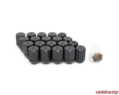 Work Wheels Black M12x1.5 RS Type Closed End Lug Nuts - WRSM12x1.5BKC