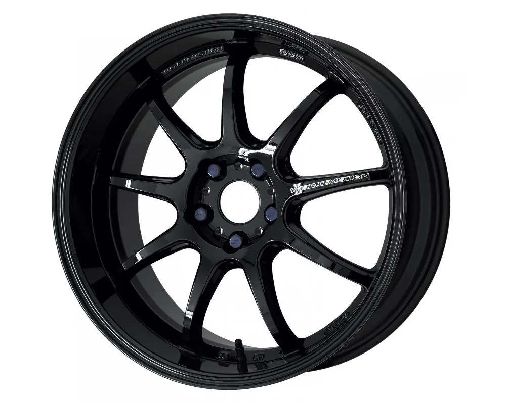 Work Wheels Emotion D9R Wheel 18x8.5 5x114.3 +38mm Gloss Black - WD9R1885114338BK