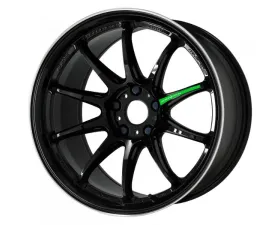 Work Wheels Emotion ZR10 Wheels 18x8.5 5x114.3 32mm Black Diamond Lip Cut