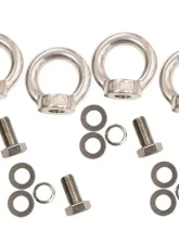 Fishbone Stainless Steel Storage/Bed Rack Tie Down Kit Jeep                                     - FB21260 - Image 10