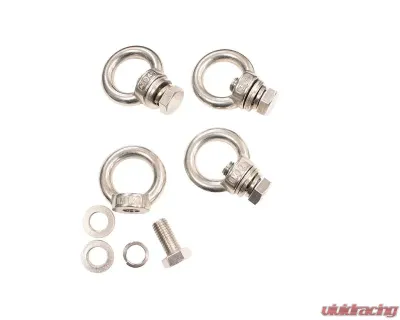 Fishbone Stainless Steel Storage/Bed Rack Tie Down Kit Jeep - FB21260