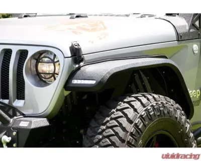 Fishbone Steel Elite Front Fenders Jeep Wrangler JL | Gladiator 2018+ - FB23194F