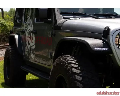 Fishbone Steel Elite Front Fenders Jeep Wrangler JL | Gladiator 2018+ - FB23194F