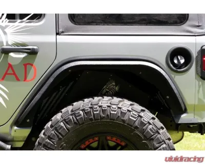 Fishbone Steel Elite Rear Fenders Jeep Wrangler JL 2018+ - FB23194R