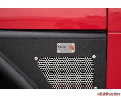 Fishbone Paintable Mesh Upgrade Front Fenders Jeep Wrangler 1997-2006 - FB23239