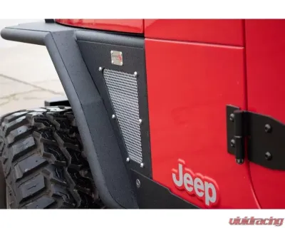 Fishbone Paintable Mesh Upgrade Front Fenders Jeep Wrangler 1997-2006 - FB23239