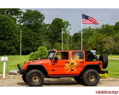 Fishbone Offroad Interior Storage Rack Jeep Wrangler JK 2007-2018 - FB25116