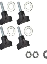 Fishbone Offroad Tub Rail Tie Downs Jeep Wrangler Unlimited | Rubicon Unlimited 2-Door 2007-2018                                     - FB25240 - Image 2