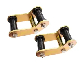 Fishbone Offroad Rear Greaseable Boomerang Shackles Jeep Wrangler 1985-1995