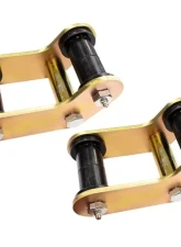 Fishbone Offroad Rear Greaseable Boomerang Shackles Jeep Wrangler 1985-1995                                     - FB27251 - Image 4