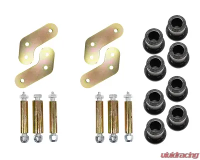 Fishbone Offroad Rear Greaseable Boomerang Shackles Jeep Wrangler 1985-1995 - FB27251
