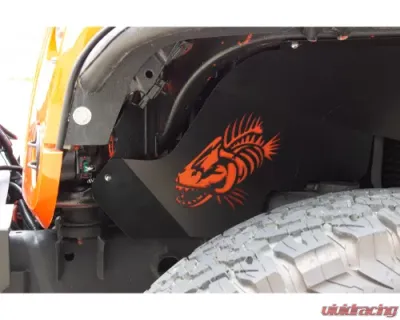 Fishbone Offroad Inner Fender Accent Plate Jeep Wrangler 2007-2018 - FB31117