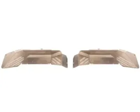 Fishbone Offroad Rear Raw Aluminum Inner Fenders Jeep Gladiator 2020-2024