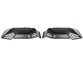 Fishbone Offroad Rear Black Aluminum Inner Fenders Jeep Gladiator JT 2020-2024