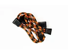 Fishbone Offroad Orange Camo Paracord Zipper Pulls 5 Pcs