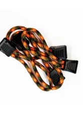 Fishbone Offroad Orange Camo Paracord Zipper Pulls 5 Pcs                                     - FB51279-J - Image 7