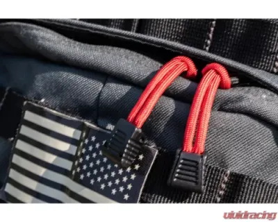 Fishbone Offroad Purple Paracord Zipper Pulls 5 Pcs - FB51279-V