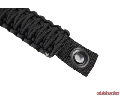 Fishbone Offroad Paracord Door Handles Black Jeep Wrangler 1997-2006 - FB55285