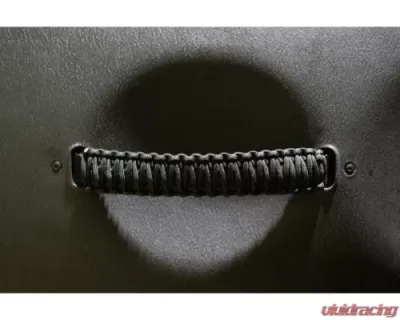 Fishbone Offroad Paracord Door Handles Black Jeep Wrangler 1997-2006 - FB55285